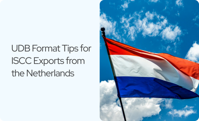 Read more about the article UDB Format Tips for ISCC Exports from the Netherlands
