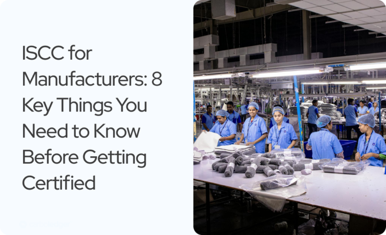 Read more about the article ISCC for Manufacturers: What You Need to Know