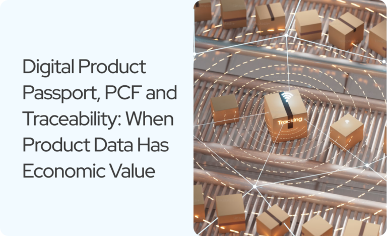 Read more about the article Digital Product Passport, PCF and Traceability: When Product Data Has Economic Value